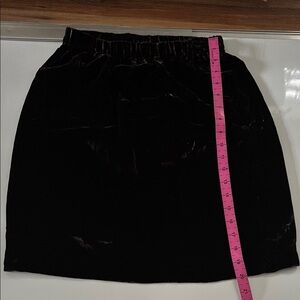 Eileen Fisher Velvet Brown Mini Skirt Sz 1